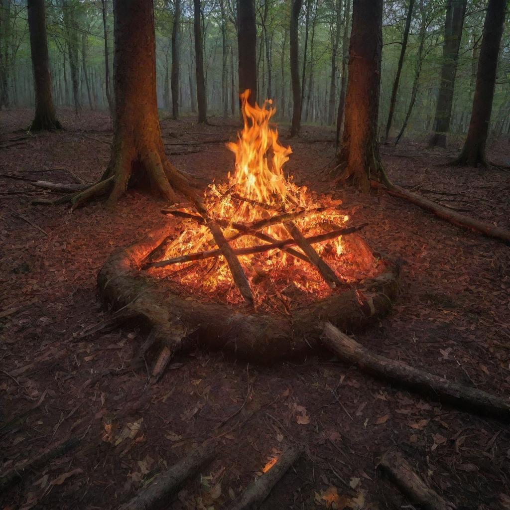 Ancient bonfire ritual